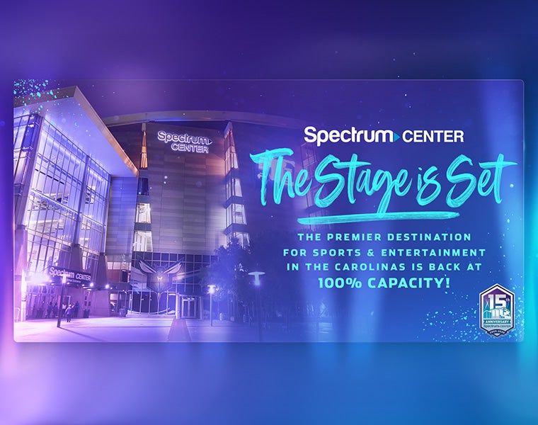 Spectrum Center To Reopen For Events At 100% Capacity